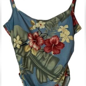 Tommy Bahama Sz 10 Tropical Swim Bathing Suit